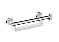 ASIDERO CON REPISA y SOPORTE DUCHA UNICA COMFORT HANSGROHE